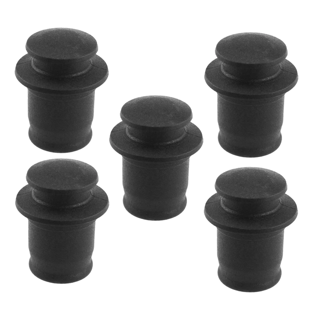 Pack of 5 12V Car Cigarette Lighter Socket Plug Dust Cover Cap Waterproof