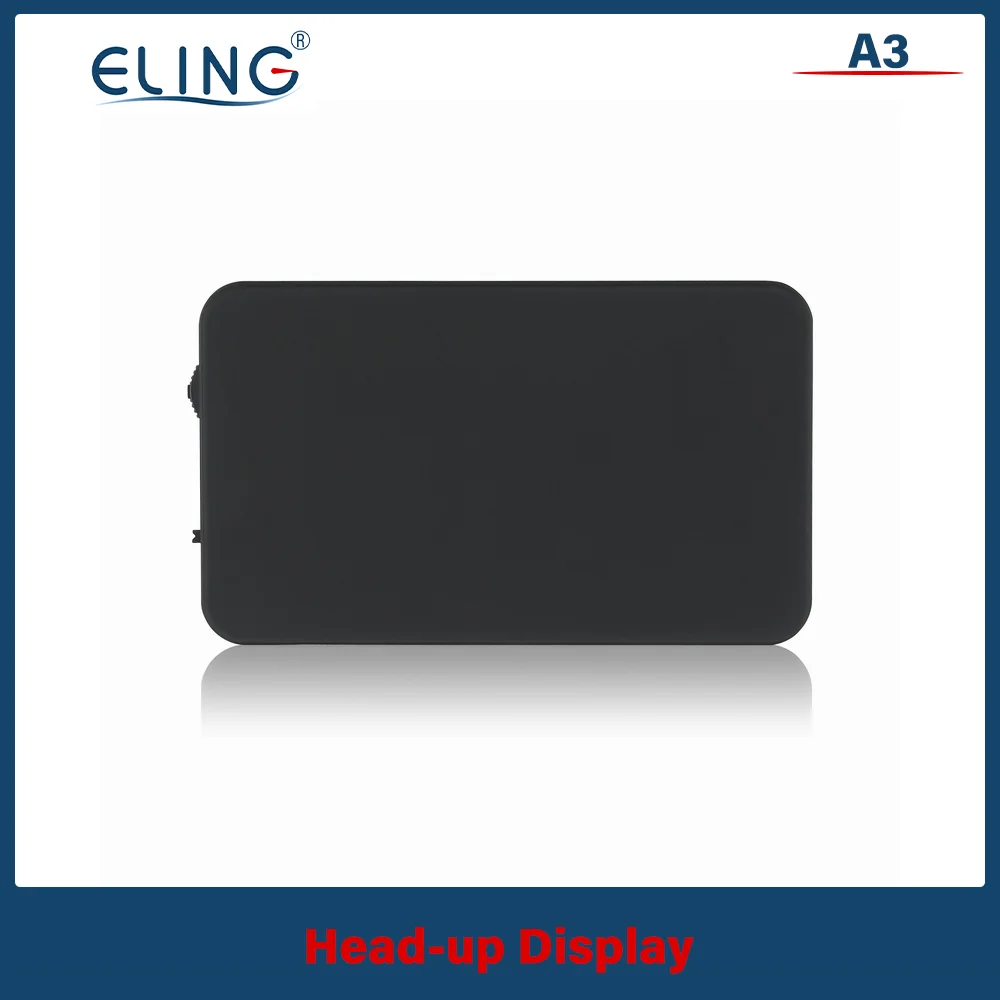 ELING A3 Head Up Display GPS System Digital Speed Display MPH/KMH Over Speed Compass with Alarm for All Vehicles