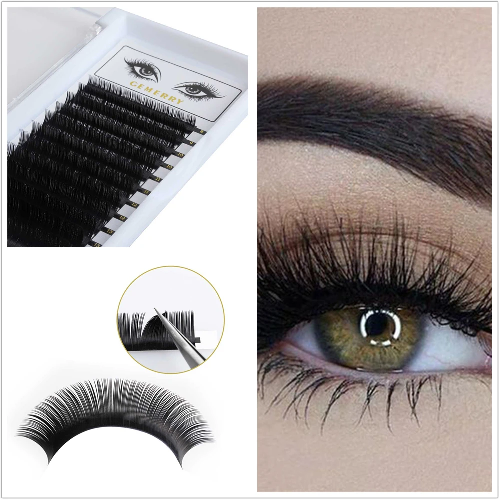 

5 Box/Lot Individual Eyelashes Make up Lashes Extension CD 0.07-0.15 Classic False Lash Natura Faux Cils Beauty Eyelashes Tool