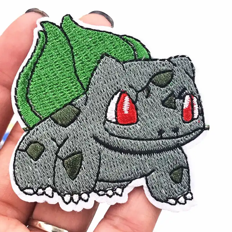 10pcs Wholesale Mix Anime Pokemon Go Team Logo Icon Patches Iron On Costume Pikachu Bulbasaur Embroidered Emblem Badge Patches Aliexpress