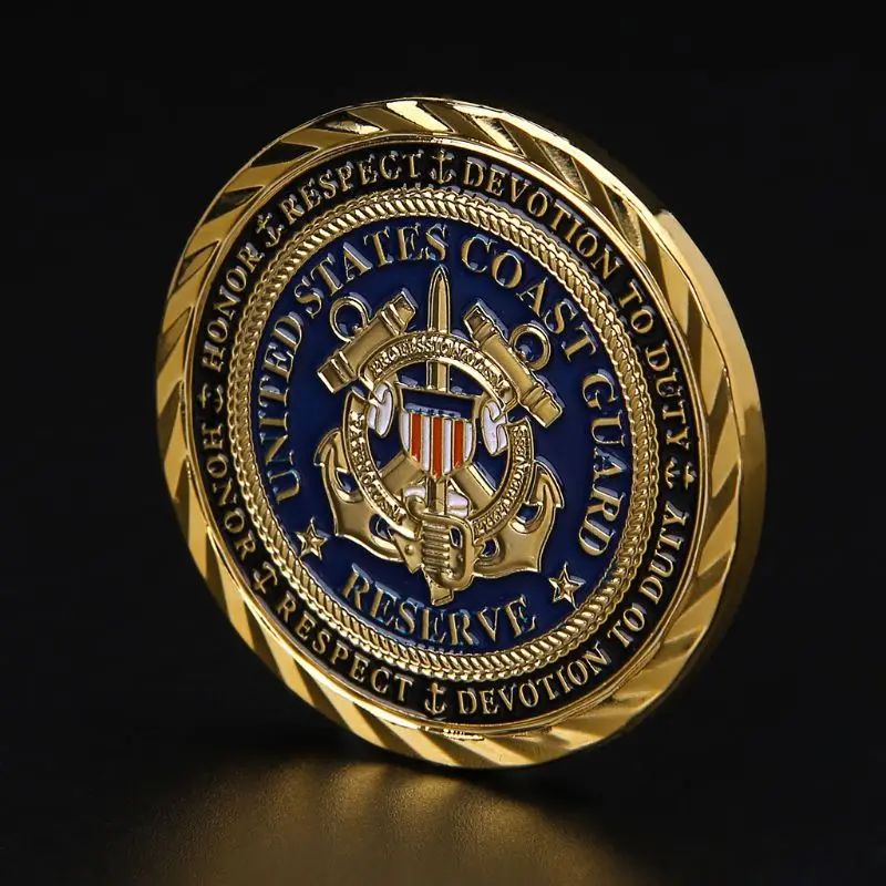

2018 New Commemorative Coin United States Army Coast Guard Collection Souvenir Q9QA