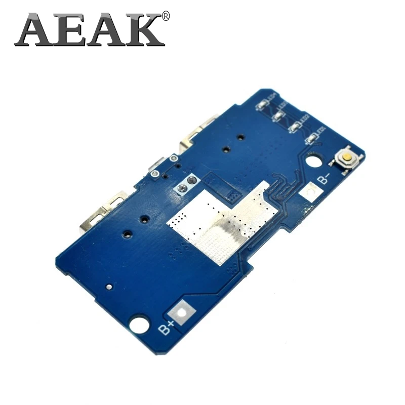 AEAK 5V 2A 18650 модуль зарядного устройства для внешнего аккумулятора печатная плата