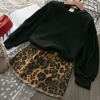 

Kids Clothes 2019 Autumn Girls Set Long Sleeve Tops +skirts Children 2pieces Tracksuit Baby Girl Clothing Sets 2year Baby Outfit