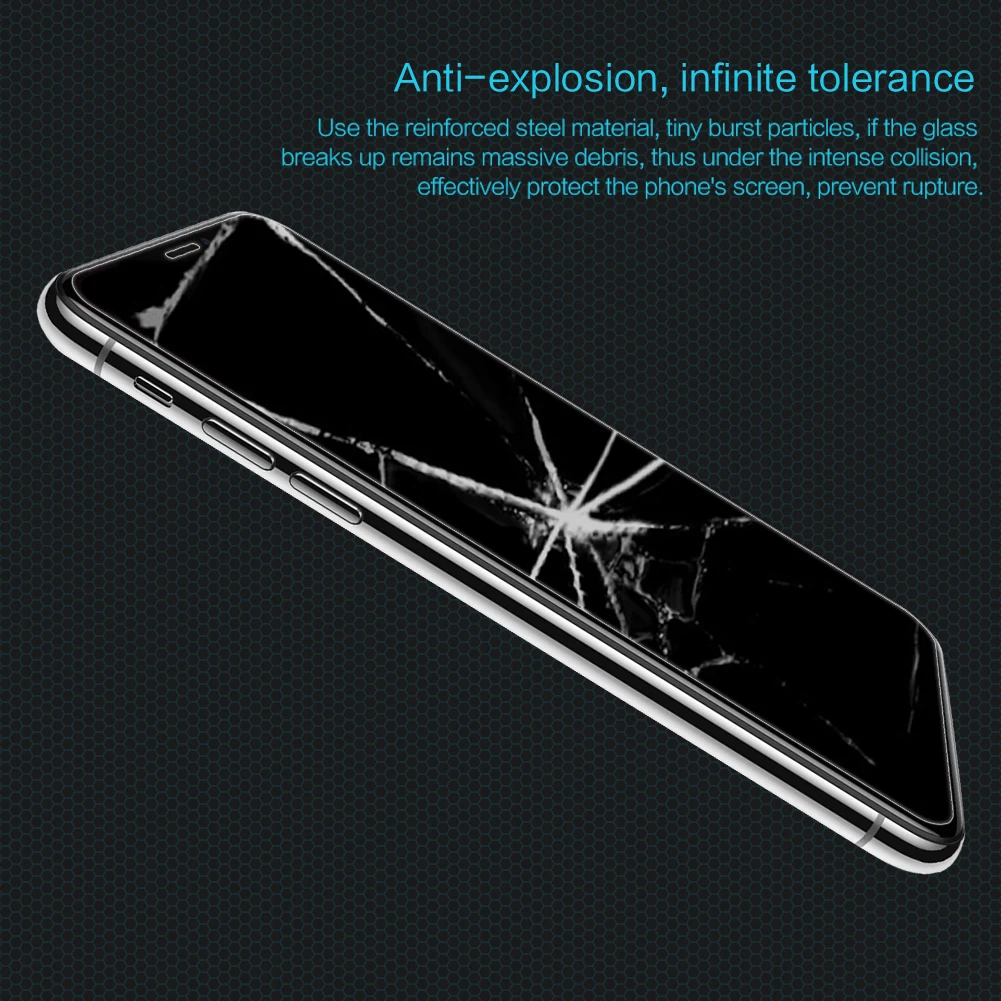 Стекло Nillkin для iPhone 11 Pro Max X Xs Xr защита экрана 9H прозрачное защитное закаленное стекло для iPhone 8 7 6s 6 Plus