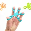 Finger Grip Silicone Ring Exerciser Antistress Resistance Band Fitness Stretcher 3 Levels Finger Sensory Toy for Autism ADHD ► Photo 2/6