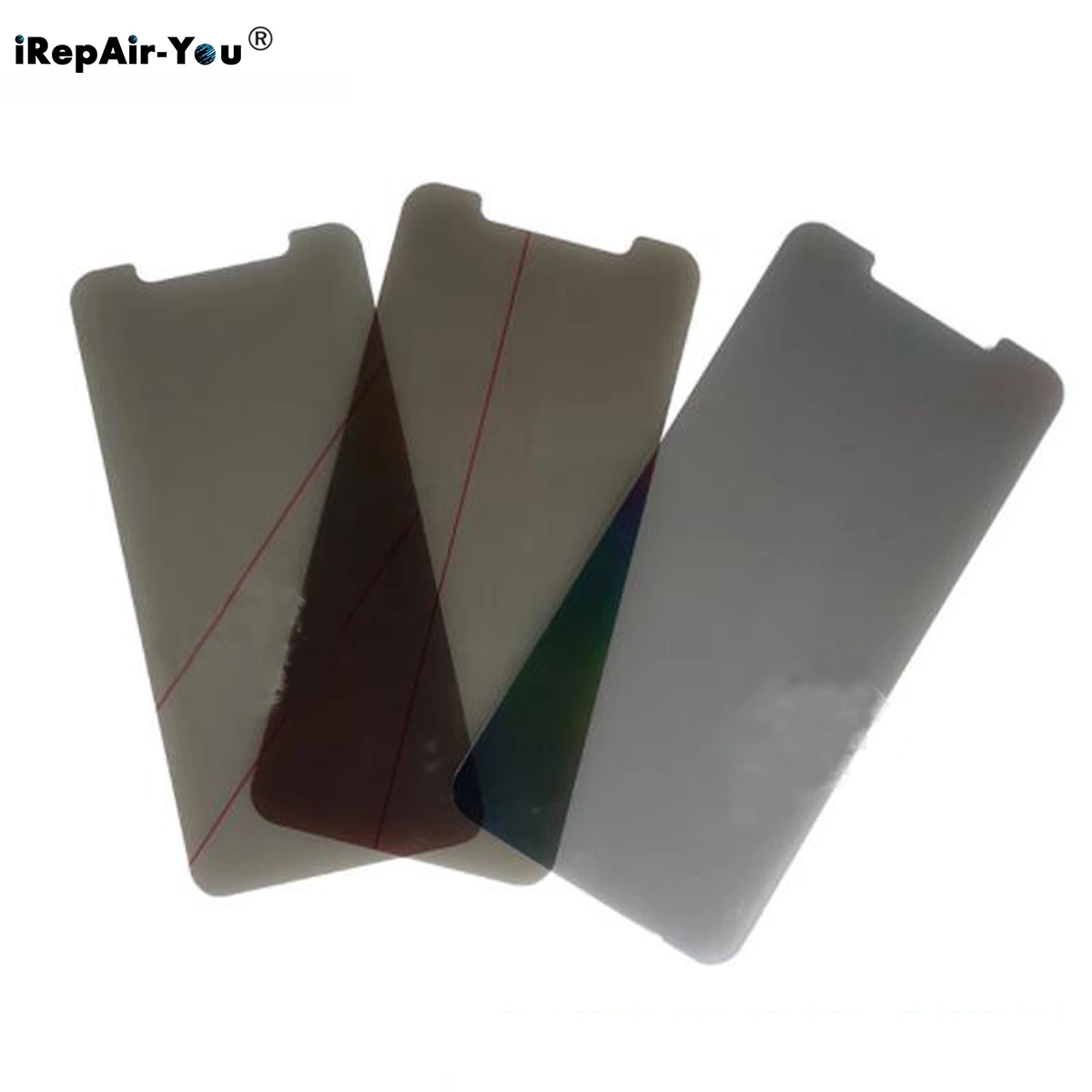 10 шт. поляризационная световая пленка для iPhone 12 mini 11 pro max Xs X Xr 8 4 4s 5 5s 5c se 6 6s 7 plus