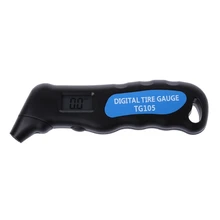 TG105 Автомобильный цифровой датчик давления воздуха в шинах манометр барометры тестер PSI-BAR-KPA-Kg/cm2 0-100 PSI ЖК-дисплей