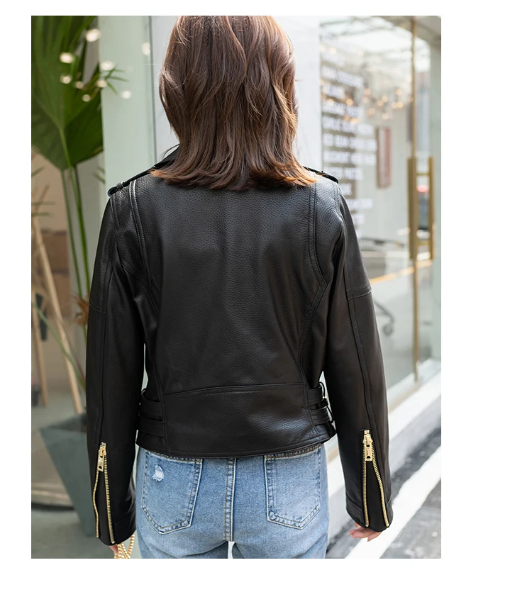 genuine sheepskin leather jacket for women (13)