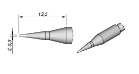 Наконечники для пайки JBC C245-030