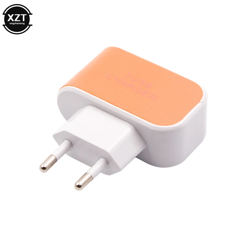 AC DC 5V 1A Universal Power Adapter 3 USB Port Mobile phone charger USB Power Adapter Supply 220V to 5 V for Phone Charger usb fast charge