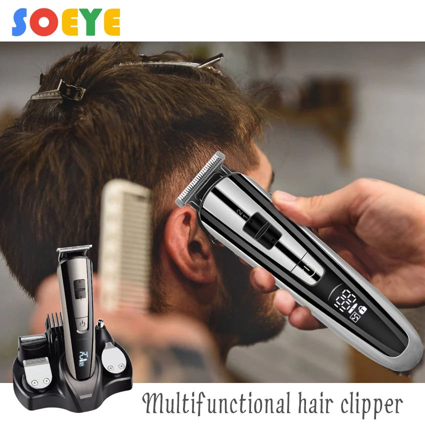 Hair clipper for men electric shaver Multifunctional hair trimmer beard trimmer body hair trimmer Beauty Kits Men electric razor