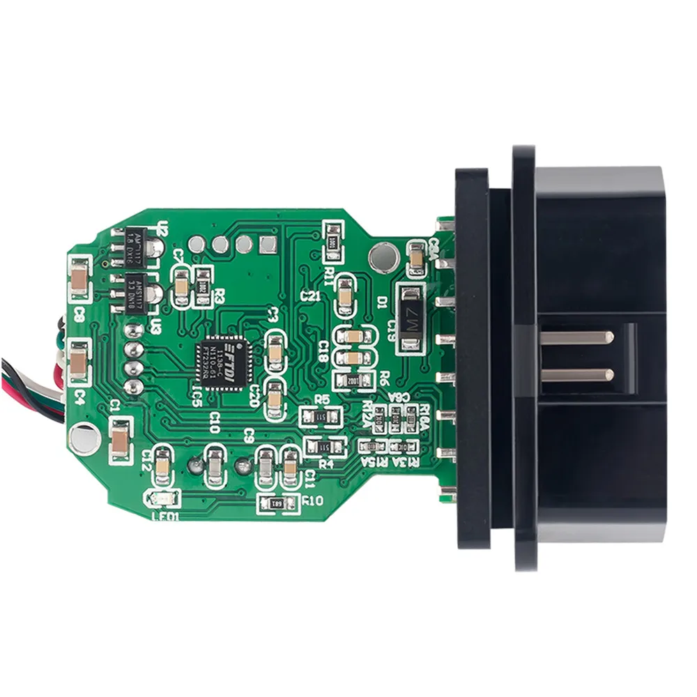V13.00.022 мини VCI интерфейс для TOYOTA TIS Techstream FTDI FT232RL/FT232RQ MINI-VCI J2534 OBD2 интерфейс