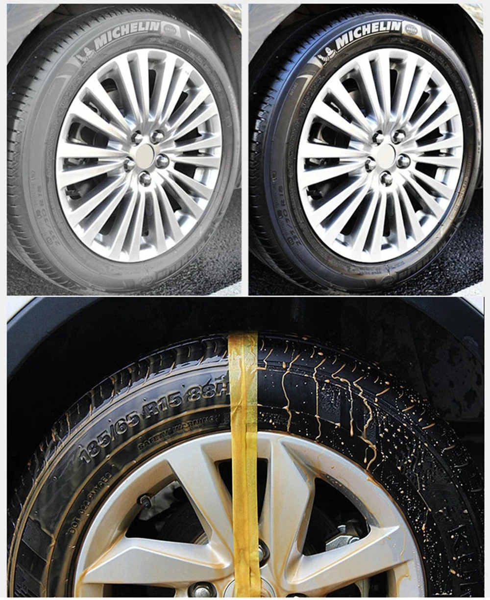 Car Interior Cleaning Crystal Plating Ceramic Coating Wax Tires Dashboards Door Seat Plastic Parts Renovated Tyre Filler Polish