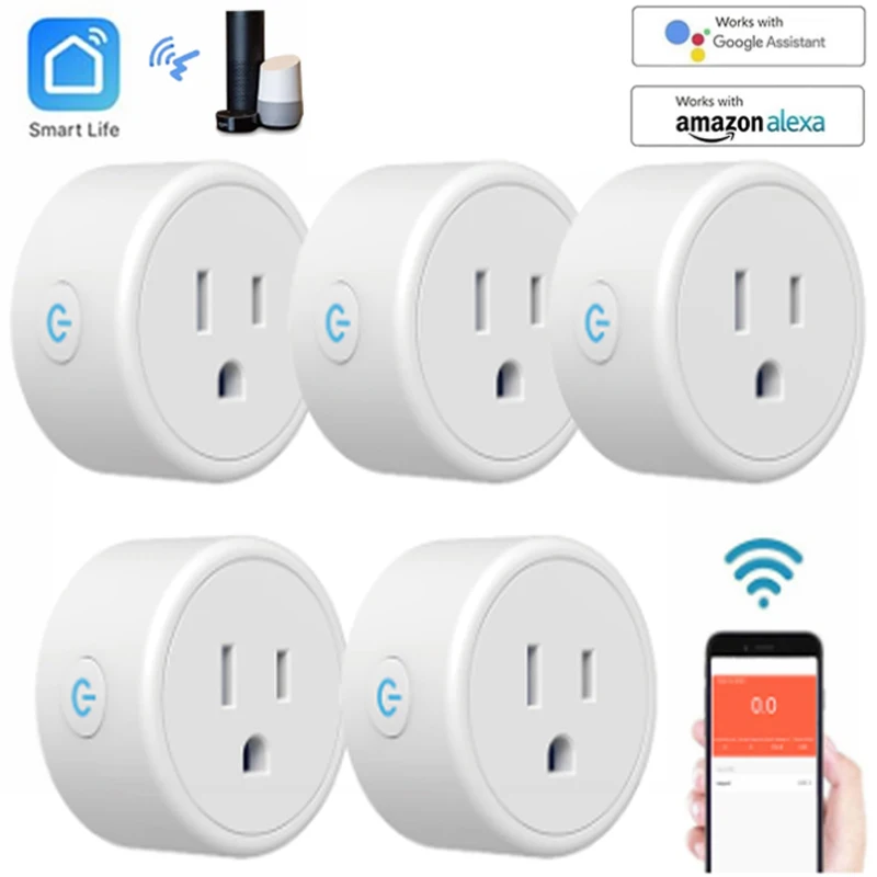 New Wifi Smart Plug Socket Remote Voice Control Smart Timer Adapter