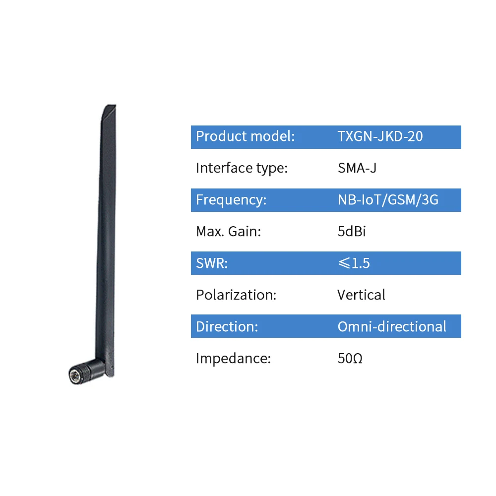 5pcs 2G 3G GSM Antenna GPRS NB NB IoT Omni Antennas SMA Male High Gain Antena 2