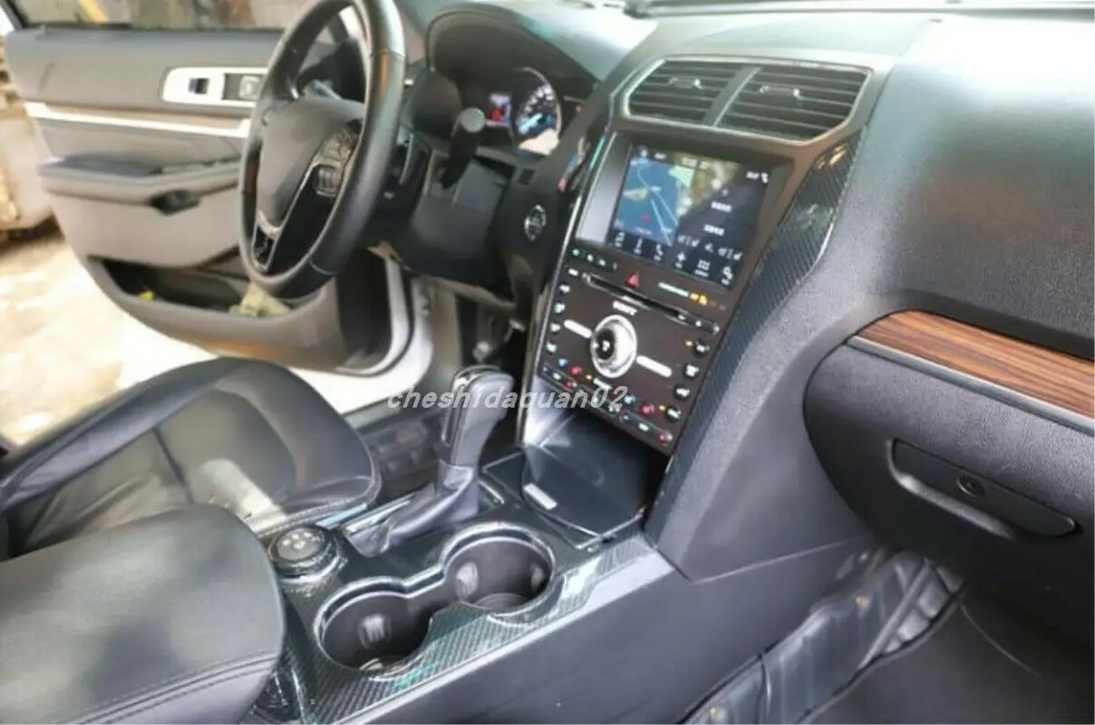 Для Ford Explorer высококачественный комплект из углеродного волокна для салона автомобиля