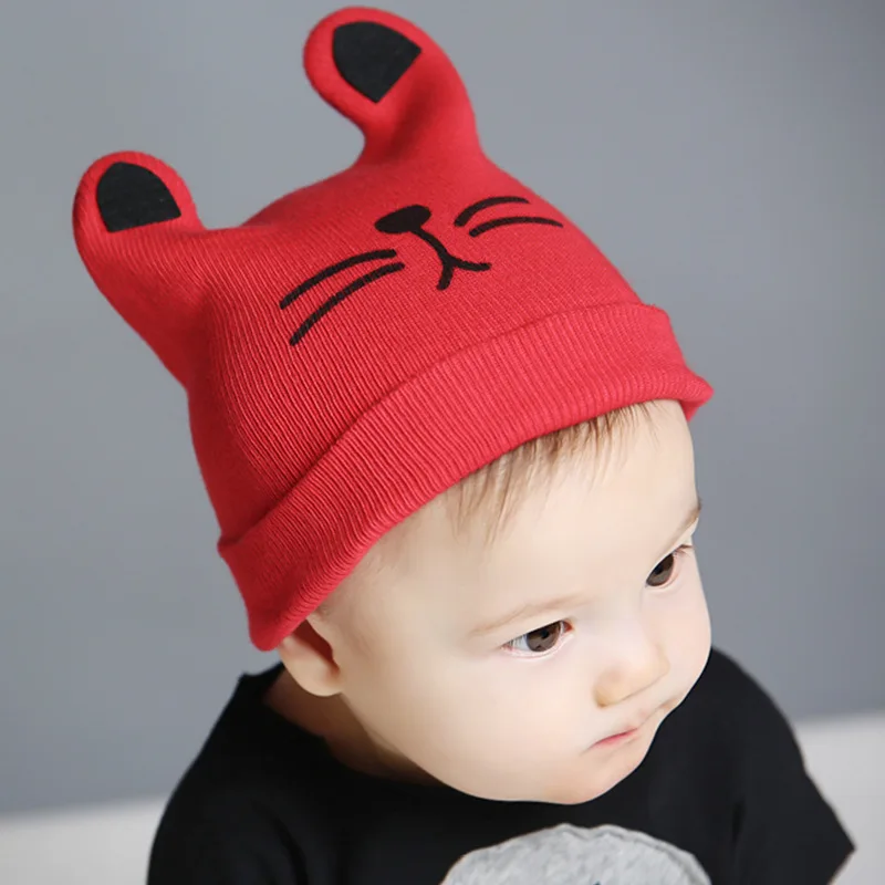 

Newborn Photography Props Accessories New Born Turban Baby Hat Kids Beanie Toddler Girl Bonnet for Autumn and Winter Cute 2019