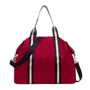 

Portable ladies bag 2020 summer new large-capacity shoulder bag nylon messenger bag square dance big bag