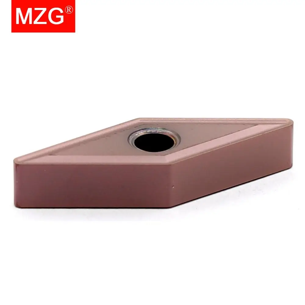 

MZG 10PCS VNMG 1604 08 08 ZP1521 Solid Indexable Carbide Inserts for CNC Stainless Steel Boring Turning Cutting Tools Holder