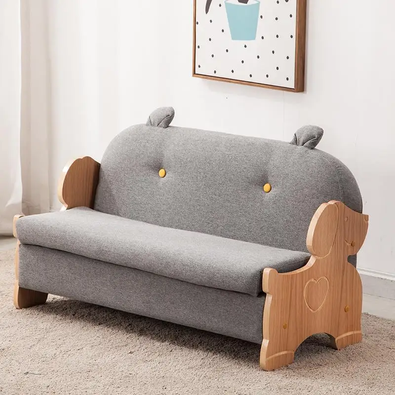 MODEL W Divan Pufy Do Siedzenia Princess Sillones Infantiles милый стул Canape Enfant для детей детский диван - Цвет: MODEL W
