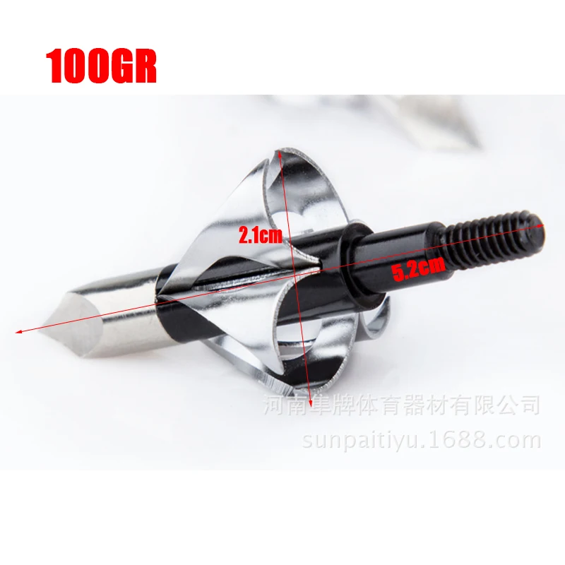 1 шт. Broadheads 100gn-150gn наконечники для стрел головки для стрельбы из лука охота применяются к блочному лук арбалет