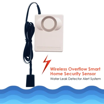 

Alarm Sensor Wireless Warning Alert Flood Overflow Smart System ABS Water Leak Detector Sensitive Independent Home Security