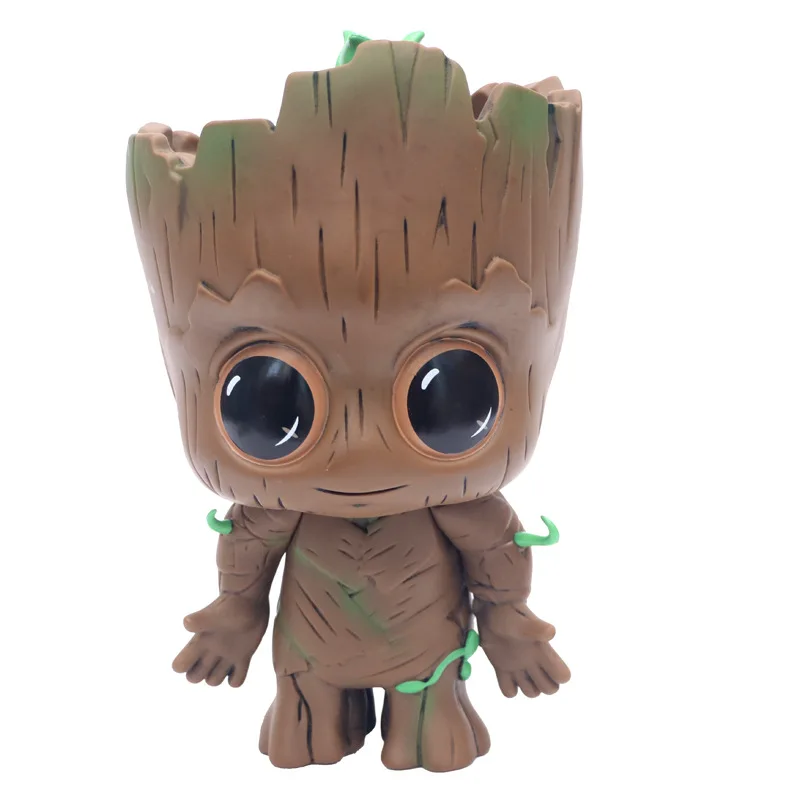 Haledongman Galaxy Guard Groot Garage Kit Groot Big Eyes Sprouting Shuren Garage Kit украшение с качающейся головой