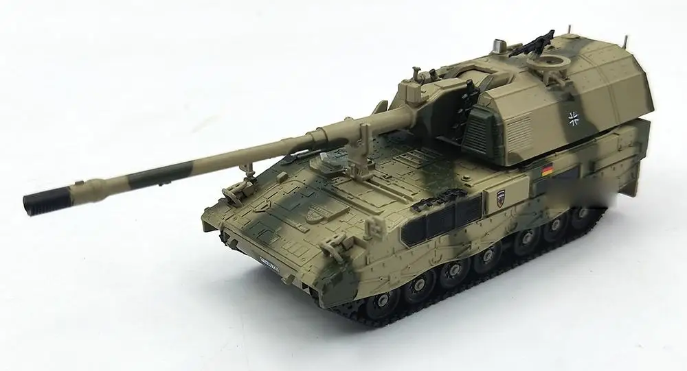 Немецкий PZH-2000 1/72 литая под давлением модель готового бака 3R