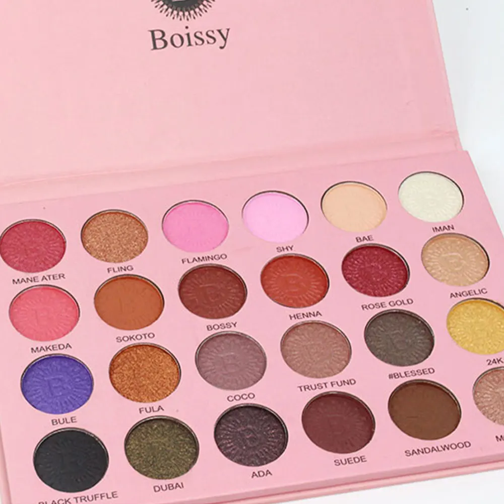 24-Colors Natural Pro Nude Shimmer Matte Eyeshadow Eye Shadow Palette Set