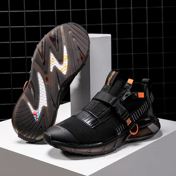 

New Running Shoes for Men Breathable Gym Shoes Cushioning Sports Sneakers Comfortable Outdoor Light Runing Jogging Shoes