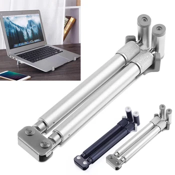 

Desktop Holder Tablet X-Stand Compact Aluminum Alloy Tablet Holder Foldable Desktop Support Holder for 12~17 inch Tablet