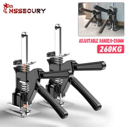 Bras en acier inoxydable 260KG, économie de main d 'œuvre, utilisation de portes, panneau de levage, armoire, cric ménager, réparation de plaques de plâtre, outil d'ascenseur antidérapant 
