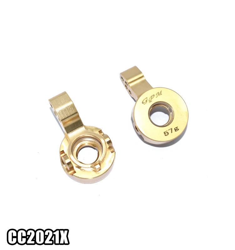 Brass front steering hub carrier /front knuckle set for TAMIYA CC02 4WD G500 rc car parts | Игрушки и хобби