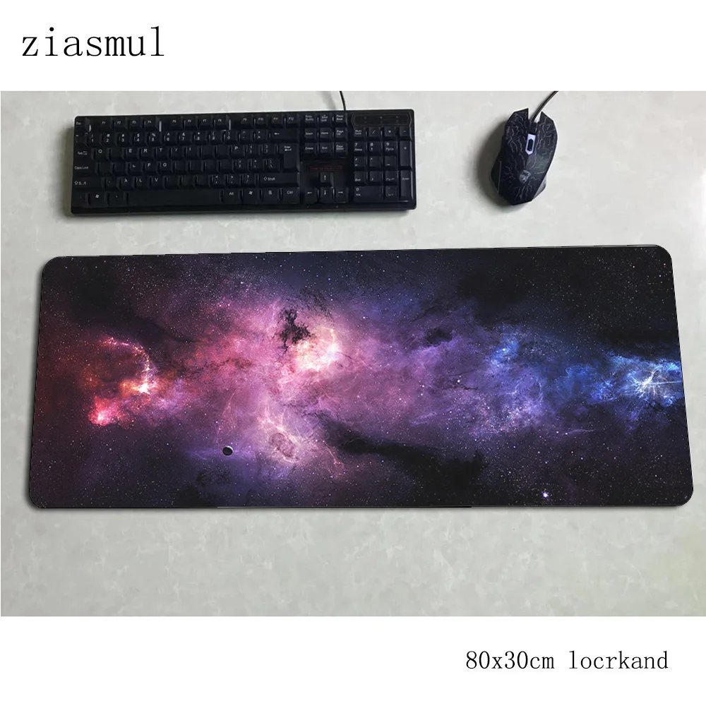 Игровой коврик для мыши, 80x30 см, размер xl, большой коврик для мыши для геймера, компьютерный стол, милый коврик, notbook mousemat pc