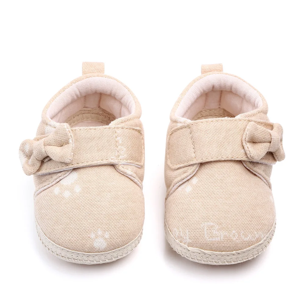Симпатичная обувь для малышей, детская обувь с мультипликационным принтом, детская обувь для мальчиков, слипоны для маленьких девочек, обувь для малышей 0-18 месяцев
