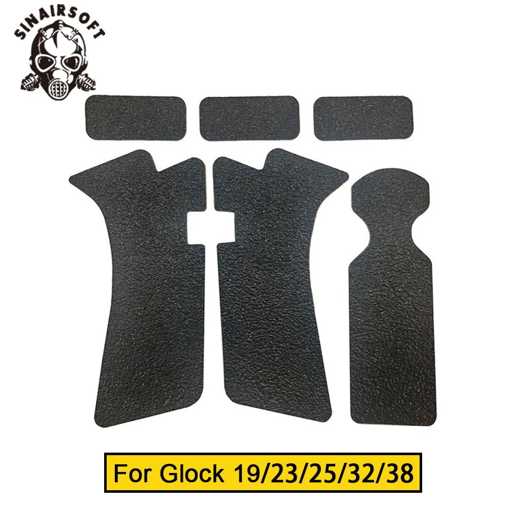 Нескользящая резиновая текстурная лента перчатка для Glock 17 19 20 21 22 25 26 27 33 чехол