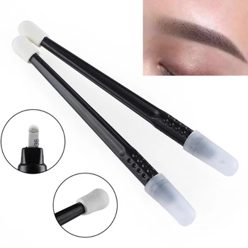 

10pcs Disposable Microblading Pen 18U 12 14U 14Flex Tattoo Manual Pen for Eyebrow Black Tattoo Pen