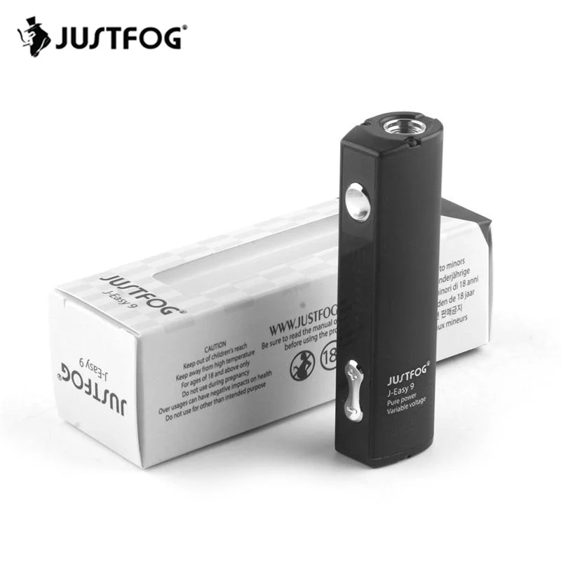 

Vape Mod Original JUSTFOG Q16 Battery 900mAh Electronic Cigarette Mods Adjustable Voltage J EASY 9 VV Battery For Q16 Atomizer