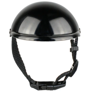 

Pet Doggie Motorcycles Bike Helmet Cap Hat for Sun Rain Protection Helm Great Birthday for Cats Dog Halloween Costume