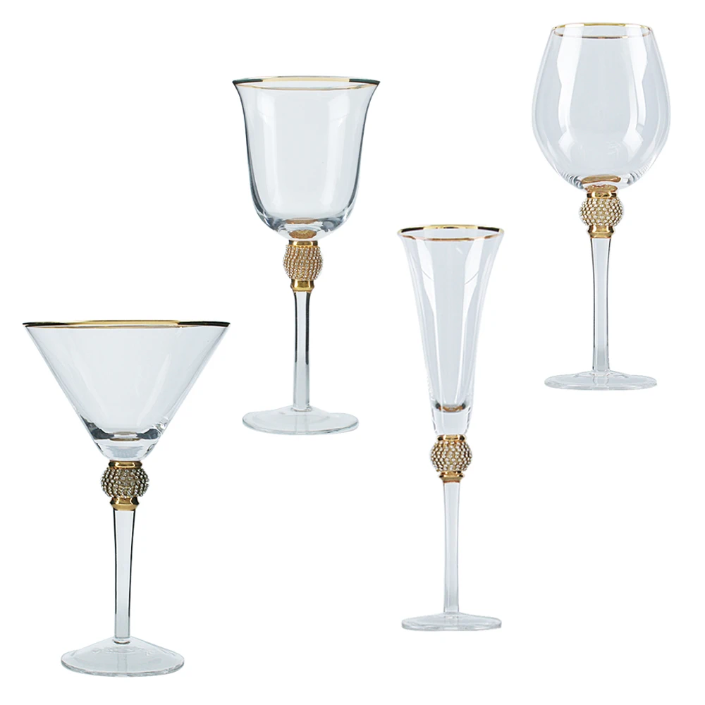 

Bali Indonesia Style Creative Glasses Champagne Wedding Glasses For The Bride And Groom Cocktail Party Glass Cake Table Deco