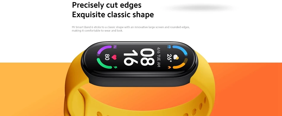 Original Xiaomi Mi Band 6 Smart Bracelet Watch Mi Smart Band 6 Sports Fitness Tracker AMOLED Screen Blood Oxygen Monitor Mi6