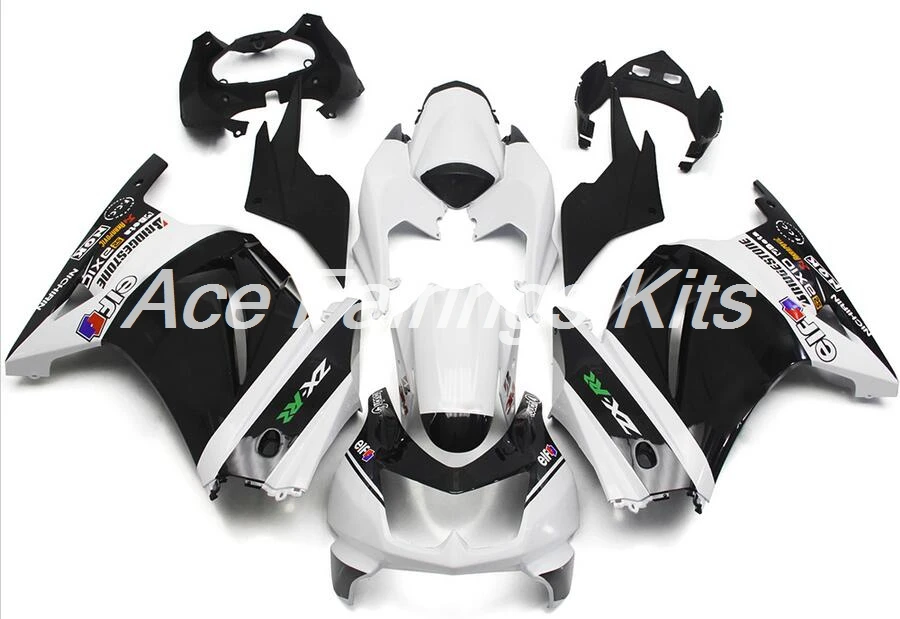ABS обтекатель комплект подходит для Kawasaki Ninja 250 EX250 ZXR250 2008- 08 09 10 11 12 13 14 обтекатели комплект цвет черный белый
