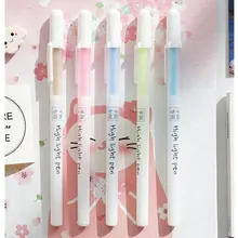 10 цвет, блеск ручки маркер для рисования кисть для акварельной живописи ручка манга набор рисования школьные принадлежности для творчества офисные аксессуары