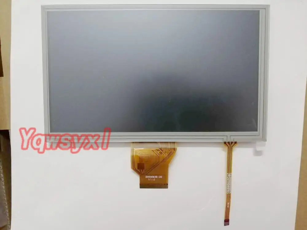 Original Polegada At080tn64 Tela Lcd com Tela de Toque Navegação Dvd Tablet pc Meados do Carro Gps Parte Substituição da Tela