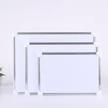 Двухсторонняя магнитная доска для белой доски, для офиса, школы, сухая стираемая доска, ручка, магниты, кнопки V1E0