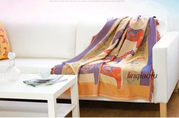 

Air conditioner blanket, shawl blanket, four seasons universal blanket, high-end table flag decoration