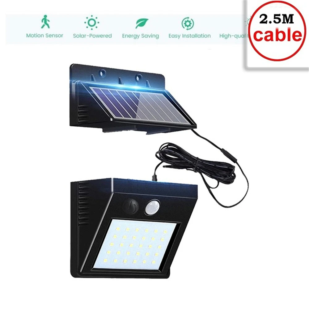 

30 LED Solar light Solar Power PIR Motion Sensor Wall Light Outdoor Waterproof Energy Saving Street Garden Security Lamp indoor