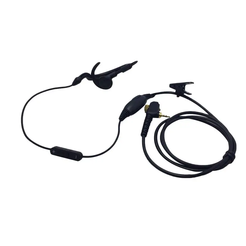Полицейский наушник Ptt гарнитура микрофон для Motorola Tetra двухстороннее радио Mth800
