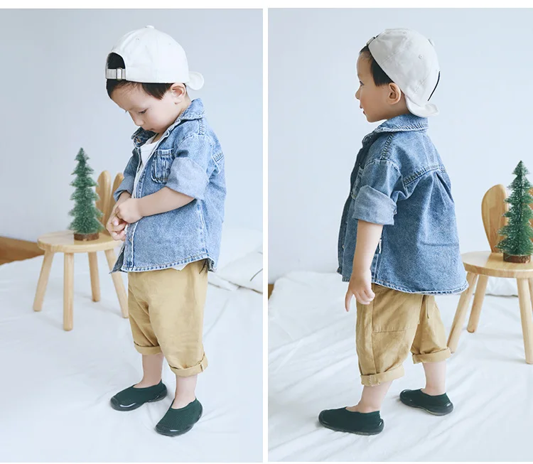 19 Years Spring And Summer New Style Baby Floor Ankle Sock Anti-slip Soft-Sole Low-Cut Infant xue ayumi wa Children Floor wa zi