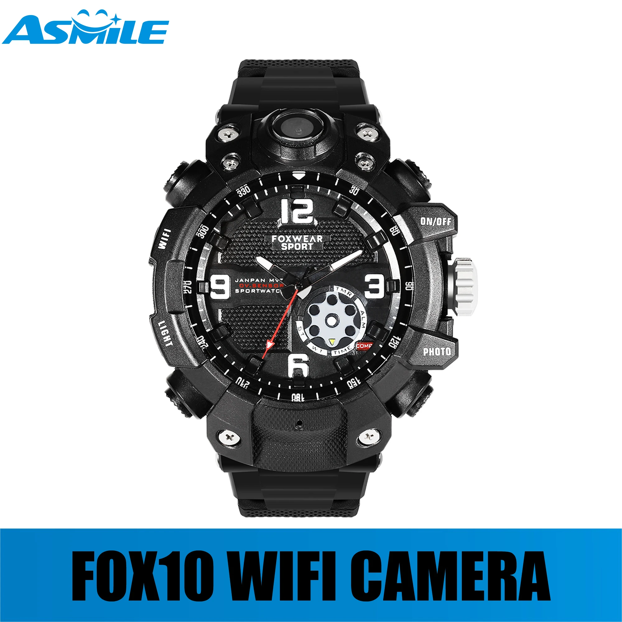 FOX10 32G memory wifi watch camera new app server wifi ip function watch camera wifi FOX10 32G memory wifi watch camera new app server wifi ip function watch camera wifi